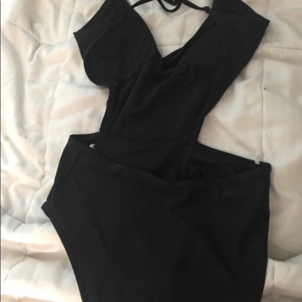 Medium one-piece black from Aerie